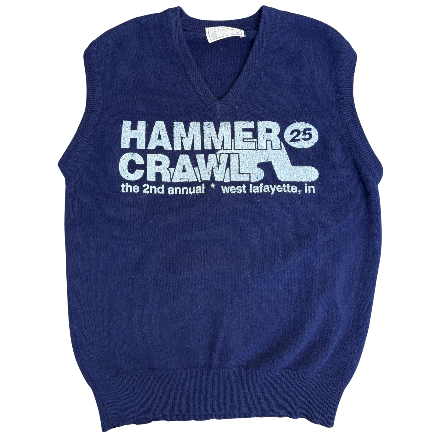 Navy HC Sweater Vest - Medium