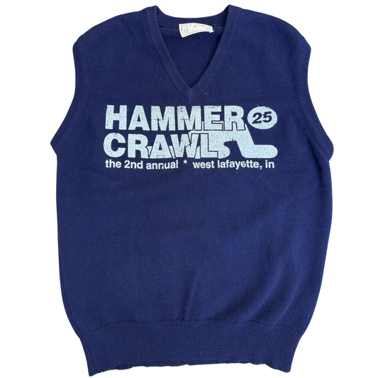 Navy HC Sweater Vest - Medium